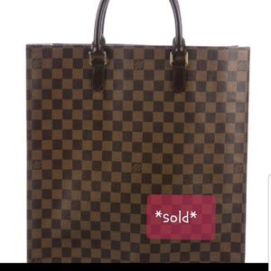 Louis Vuitton Sac Plat Damier